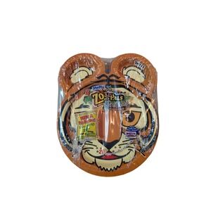 Hefty Zoo Pals Tiger Plates 20ct Sealed Vintage Rainforest Pack Not Opened